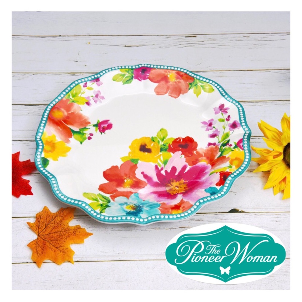 COPY - The Pioneer Woman Breezy Bouquet Melamine Plates